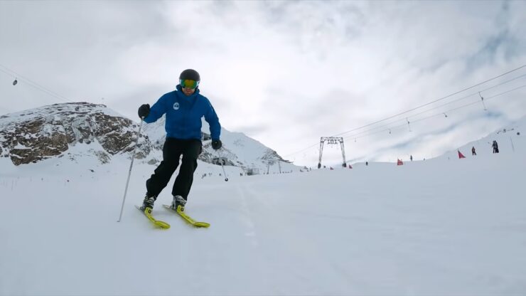 speed skiing