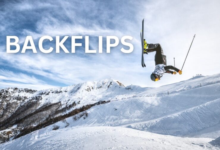 Backflips on Skis
